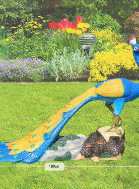 石膏雕塑像生态园摆件丹顶鹤定制