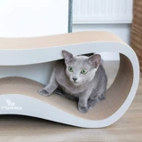 Супер великая кошачья доска все -в одном вертикальном кошачьем гнезде мульти -кат -когтей измельчающих гофрированных бумажных износов -устойчивый к захвату 8 -символов кошачьей когтяной доски