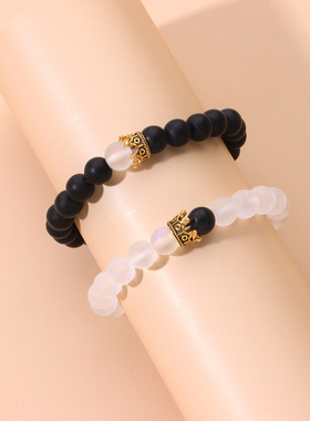 欧美外贸手饰  时尚简约 串珠手链 女式简单的手工手链首饰配饰女