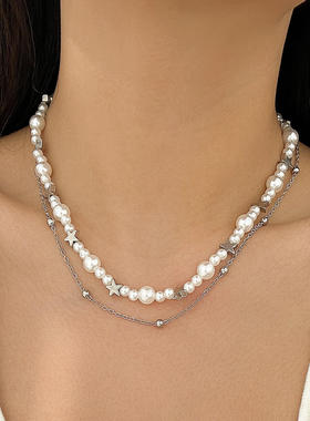 欧美跨境嘻哈辣妹星形甜酷吊坠