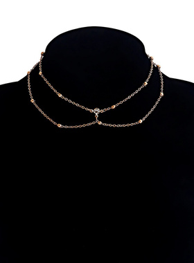 欧美性感夸张沙滩休闲身体衣饰链