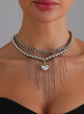 欧美跨境饰品甜酷辣妹ins风光面