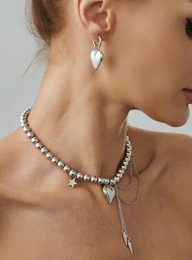 欧美跨境ins甜酷五角星形吊坠cho