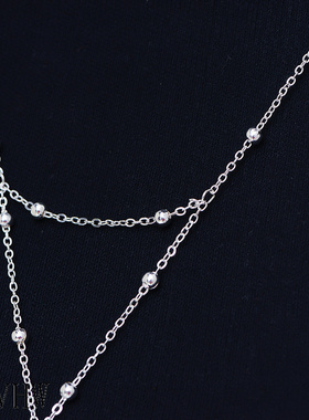 欧美性感夸张沙滩休闲身体衣饰链