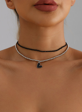 欧美跨境饰品ins时尚轻奢风爱心