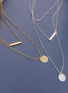 欧美跨境饰品时尚风范几何形金属