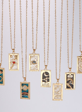 欧美跨境饰品简约单层金属细链