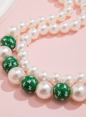 欧美跨境情人节love字母元素项链