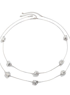 欧美气质性感长款毛衣链项饰品