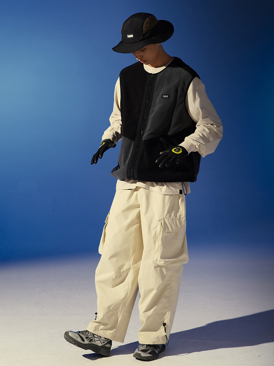 DAIKON Lab 23aw Warm Vest山系户外重磅奥绒保暖拼接休闲马甲,淘宝优惠券,粉丝福利购,淘宝优惠卷