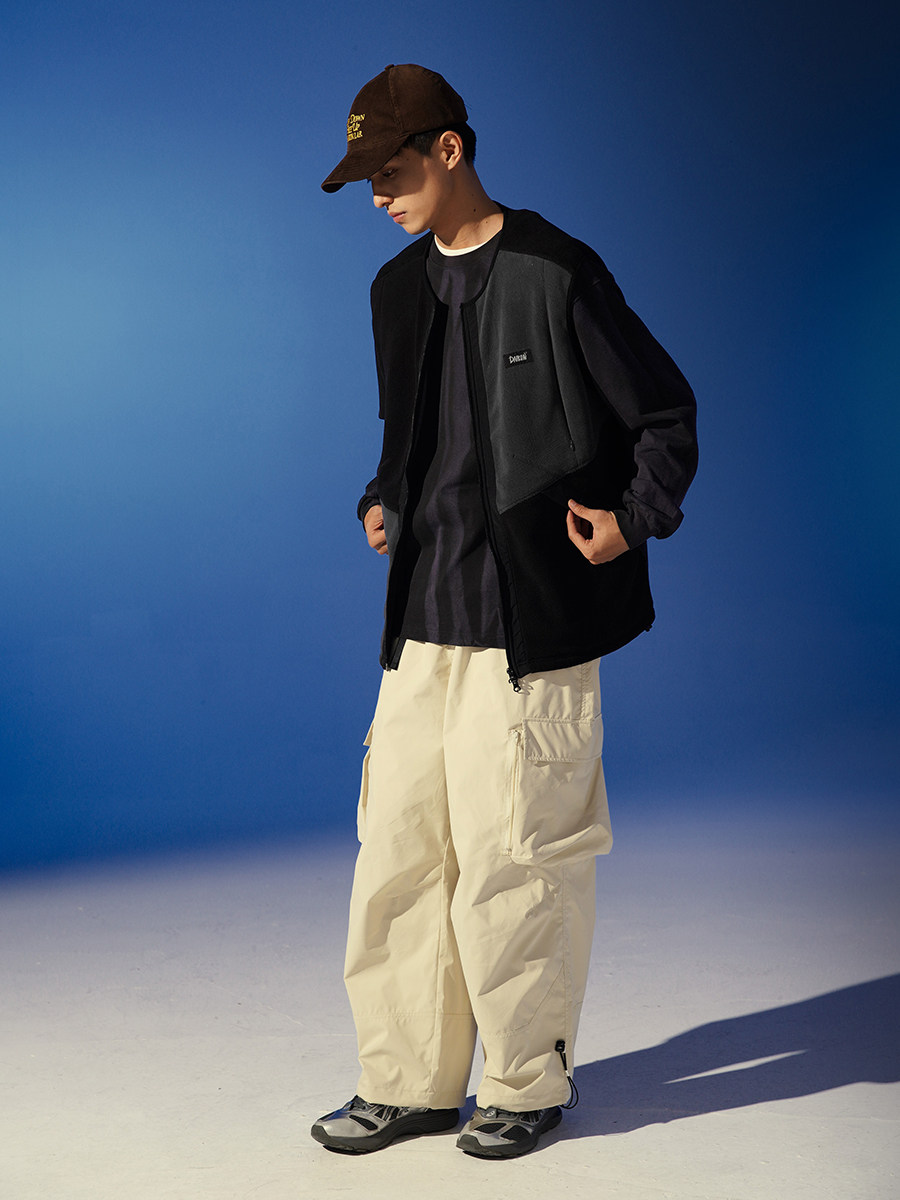 DAIKON Lab 23aw Warm Vest山系户外重磅奥绒保暖拼接休闲马甲,淘宝优惠券,粉丝福利购,淘宝优惠卷