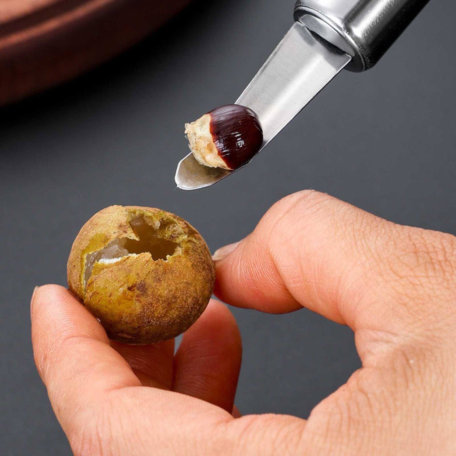 不锈钢虾线剔除刀剥虾壳工具挑挖虾胃专用刀去核器龙眼去核神器,淘宝优惠券,粉丝福利购,淘宝优惠卷