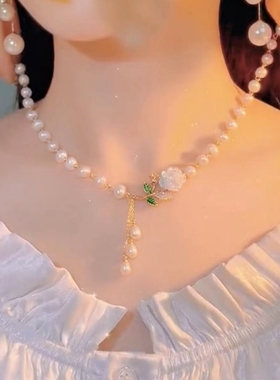 小众设计高级感无名花淡水珍