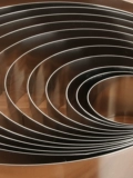 Mousse Circle Плесень семи -летняя магазин более 20 цветных форм для выпечки 304 из нержавеющей стали Круглый пирож