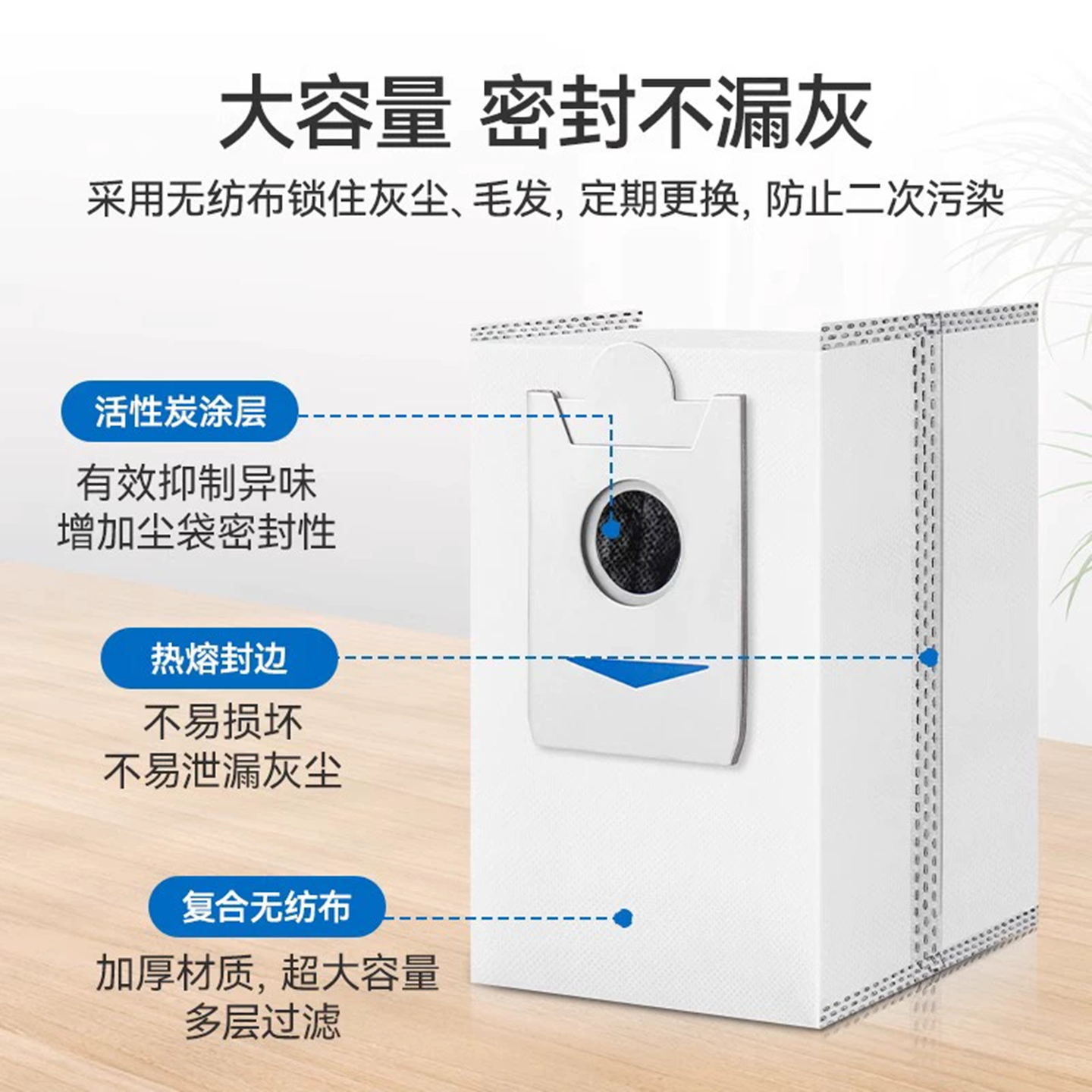 科沃斯扫地机X2 PRO配件套装滚刷边刷抹布滤芯集尘袋灰尘袋清洁液,淘宝优惠券,粉丝福利购,淘宝优惠卷