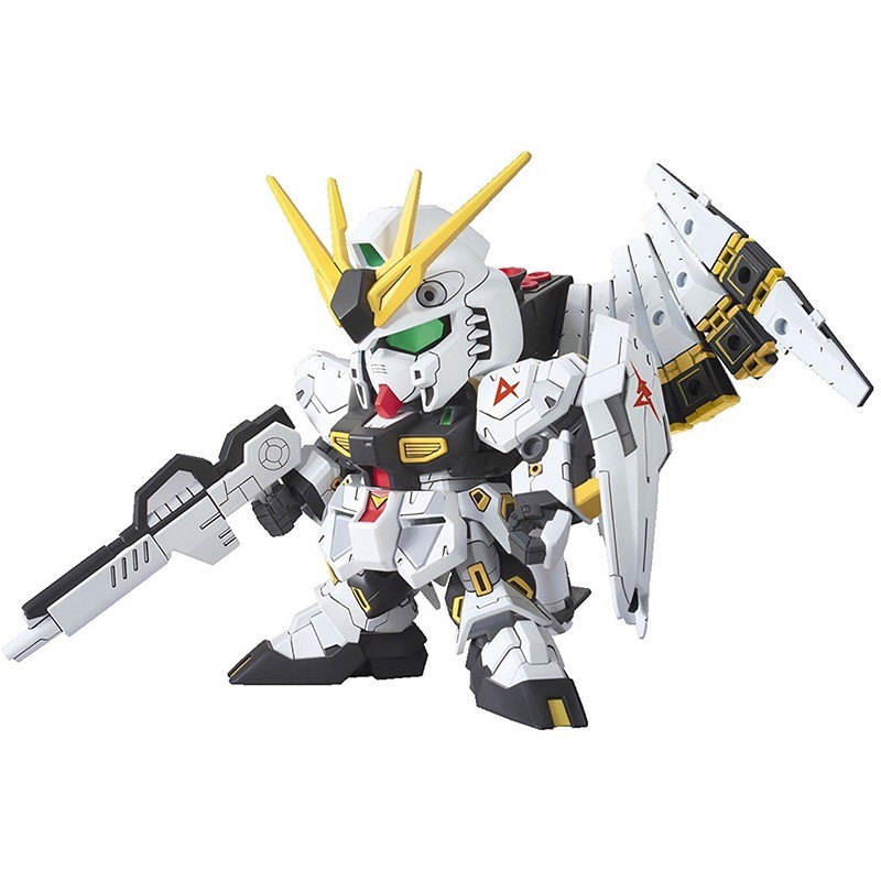 特价万代模型 SD/Q版 BB 387 Rx-93 Nu Gundam New牛高达卡版-图1