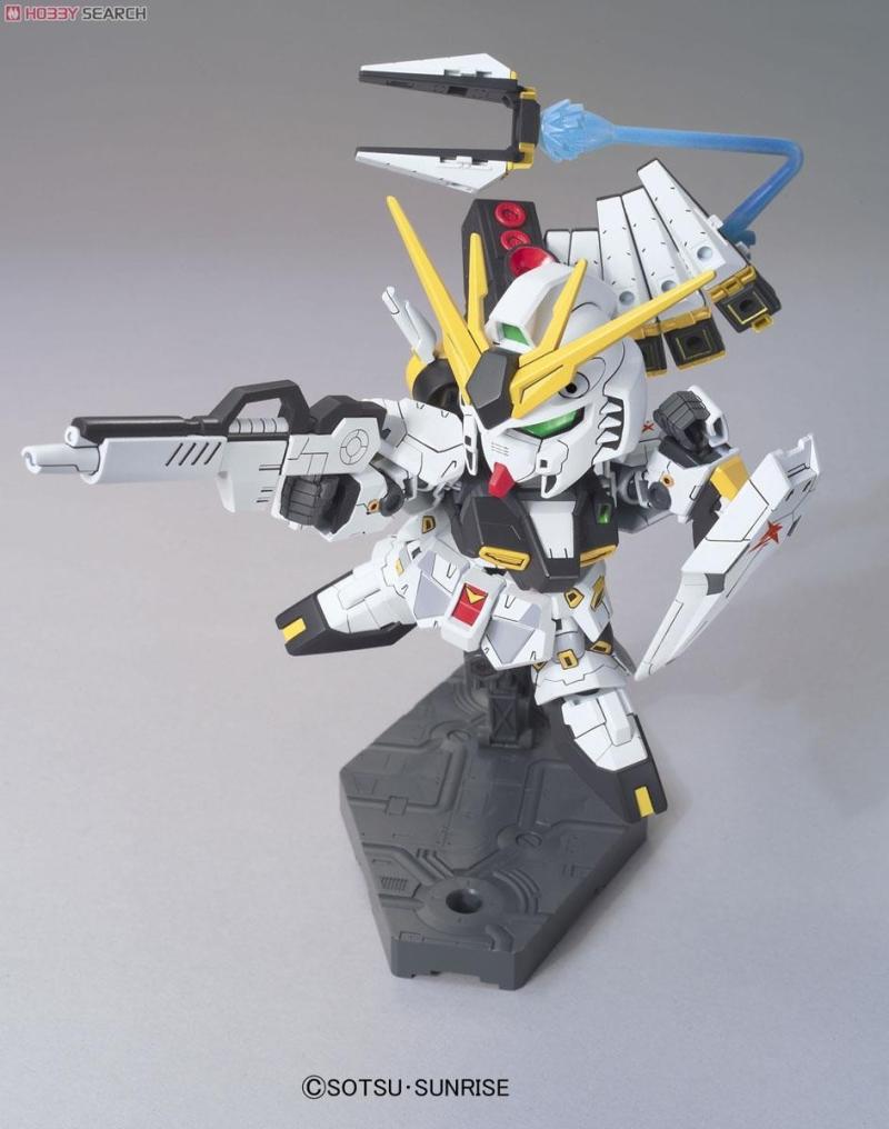 特价万代模型 SD/Q版 BB 387 Rx-93 Nu Gundam New牛高达卡版-图0