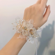 New Cool Super Fairy Wedding Han Style Butterfly Bride Wrist Flower Bridesmaids Sister Group Hands Ring Superfairy Ornament Fairy