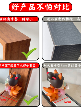 小野小王子diy相框手办场景布置盲盒收纳展示架透明桌面摆台公仔