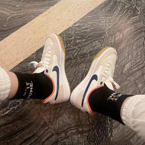 耐克夏季复古休闲板鞋男女Nike SB Adversary PRM 黑白CW7456-100 - 图0