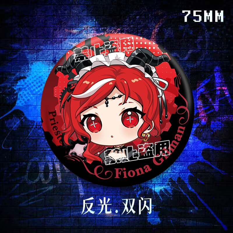 第五人格爱哭鬼古董商红蝶夫人画家祭司摄影医生先知喧嚣反光吧唧-图1