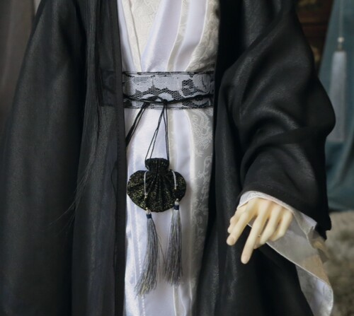 蜉蝣小居 BJD 娃用古法荷包 4分3分 叔叔尺寸 汉服配件 娃衣 道具 - 图3
