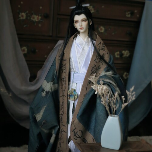 蜉蝣小居 BJD 娃用古法荷包 4分3分 叔叔尺寸 汉服配件 娃衣 道具 - 图0