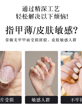 YREL美甲功能胶哑光耐磨钢化封层