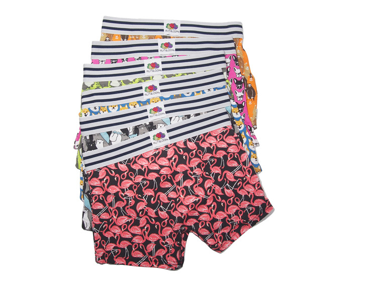 任满6件包邮 日单鲜果可爱萌趣动物秋田犬卡通内裤男印花平角裤,淘宝优惠券,粉丝福利购,淘宝优惠卷