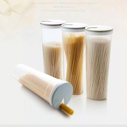 面条收纳盒杂粮挂面储存罐食品级密封罐收纳筒厨房装意面条的盒子 - 图1