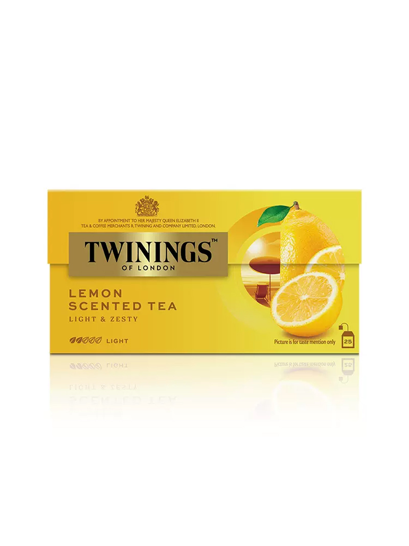 【自营】英国TWININGS川宁进口柠檬红茶25袋/盒茶叶茶包水果茶