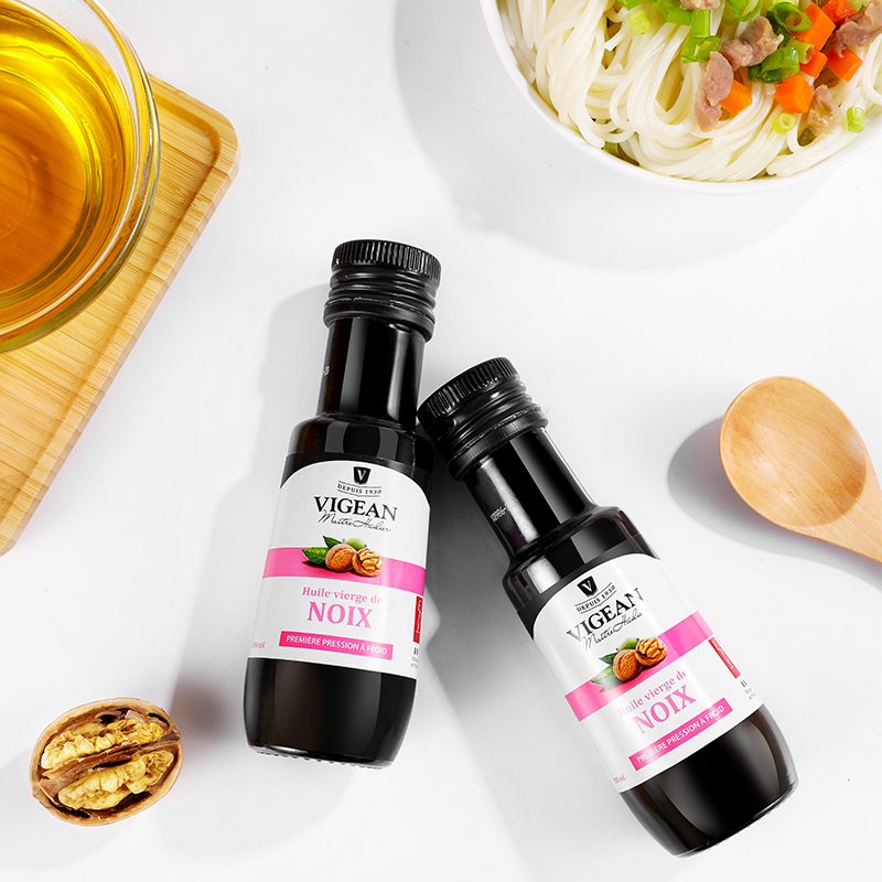天猫国际进口超市国内现货【直营】菲利普维 核桃油婴幼儿食用辅食法国原装进口宝宝油100ml1
