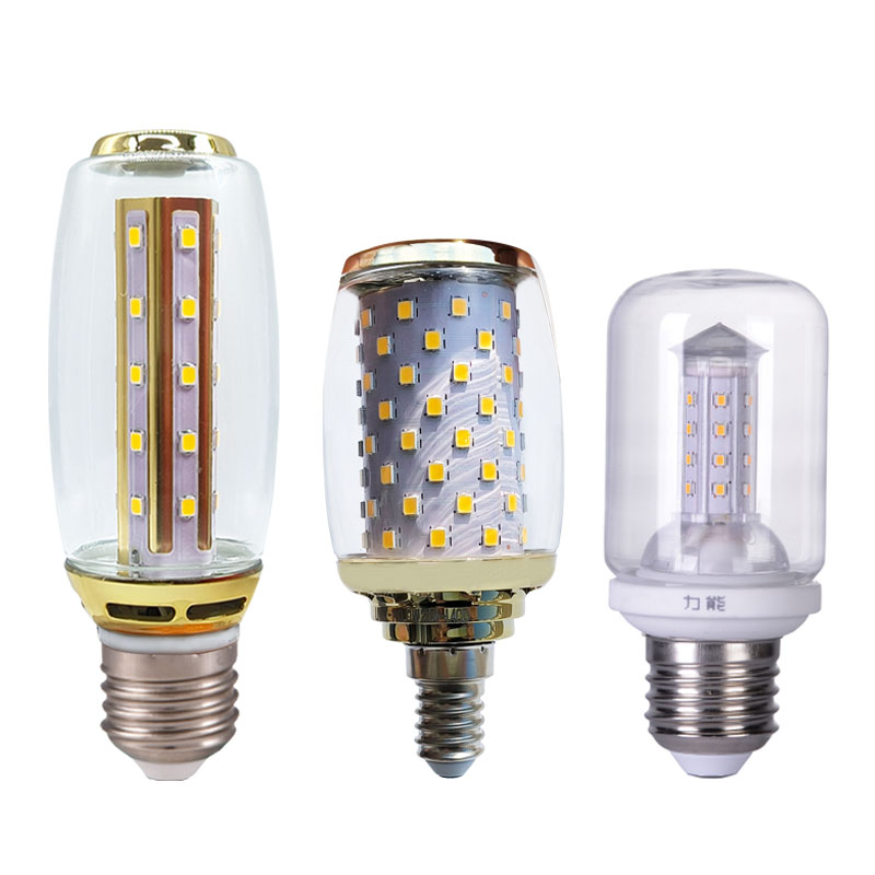 力能行星云石泡灯泡高档led吊灯玉米灯芯6W/9W/10W暖白光源E27E14 - 图3