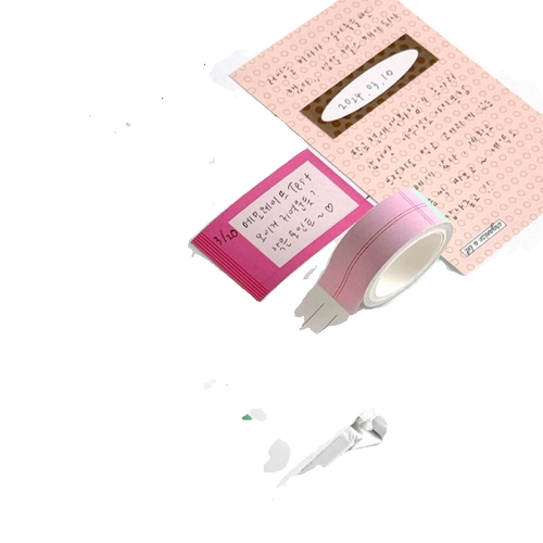 【整卷/分装】 oab四月新品 可书写标题框 韩系简约手帐装饰 - 图2
