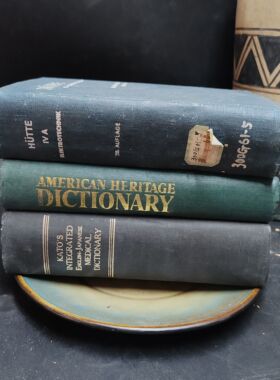 复古怀旧文艺硬皮精装外文英文旧书老书古董书装饰摆件道具真书