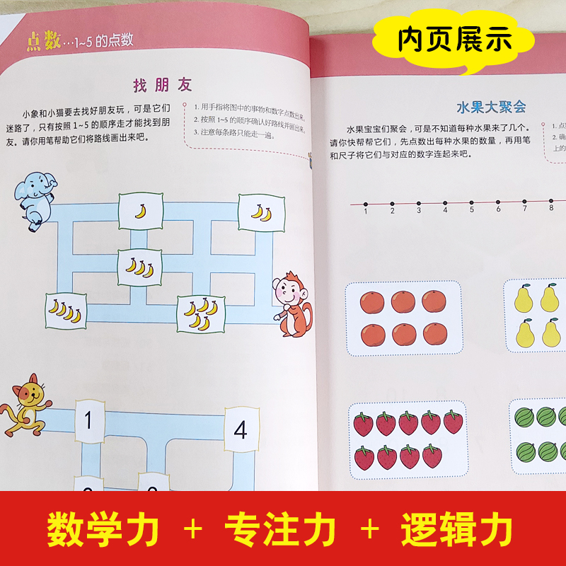学前全脑开发思维训练套装
