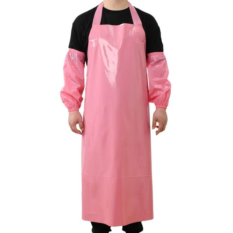 防水防油围裙袖套 屠宰卖鱼家用工业加厚加大成人洗碗食堂专用TPU,淘宝优惠券,粉丝福利购,淘宝优惠卷