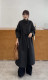 2025 Winter Thickened Stand Collar Double-sided Wool Coat Women's Long Korean Style A-Type Lace-Up Skirt Wool Coat