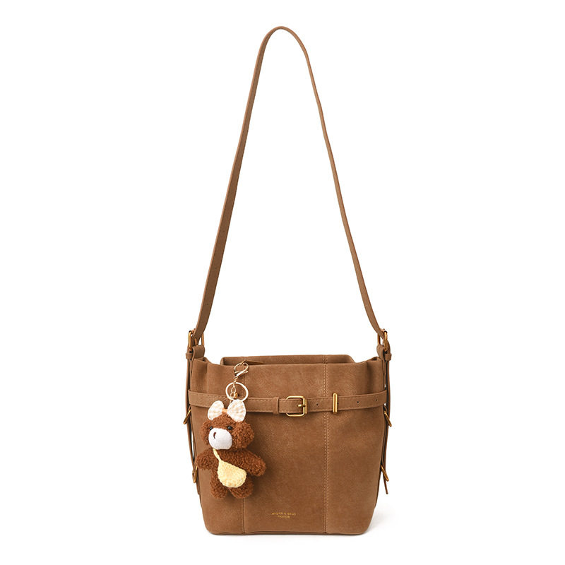 高级质感大容量包包女2026新款复古百搭斜挎包休闲爆款单肩水桶包,淘宝优惠券,粉丝福利购,淘宝优惠卷