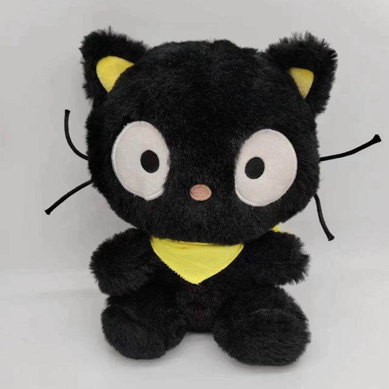 跨境热销黑猫Chococat Plush-Sanrio 巧克力猫咪毛绒公仔玩具,淘宝优惠券,粉丝福利购,淘宝优惠卷
