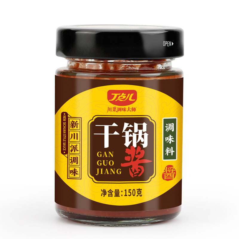 丁点儿川味干锅酱500g/150g/瓶麻辣香锅火锅烧菜调料调味品-图0