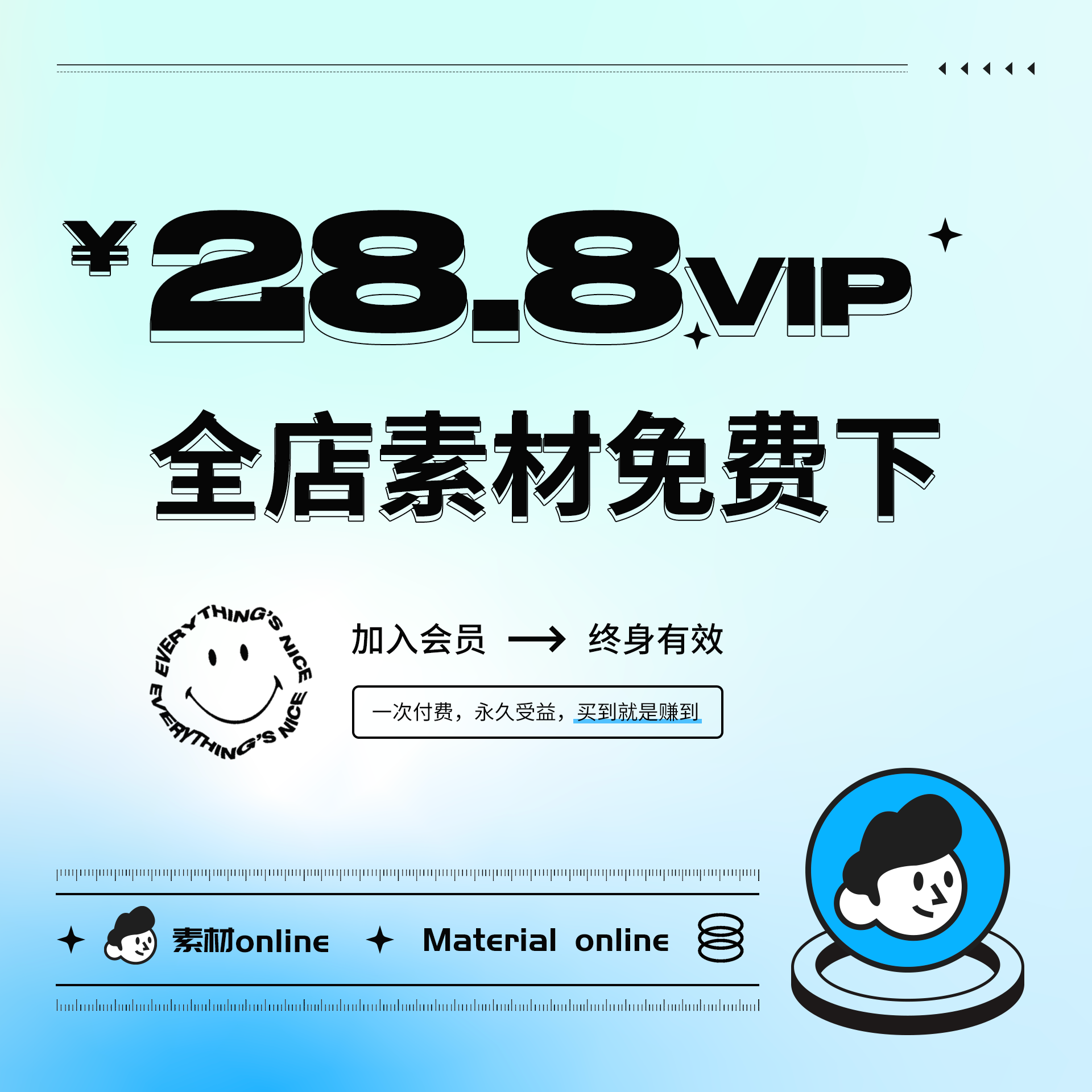 VIP会员用户等级卡片设计ps、sketch模板 - 图2