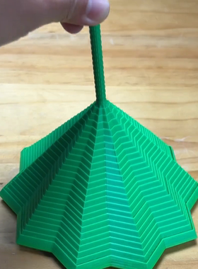 3D打印八边形手柄螺塔魔幻几何