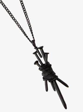 GAOSTUDIOS黑色钉子情绪项链
