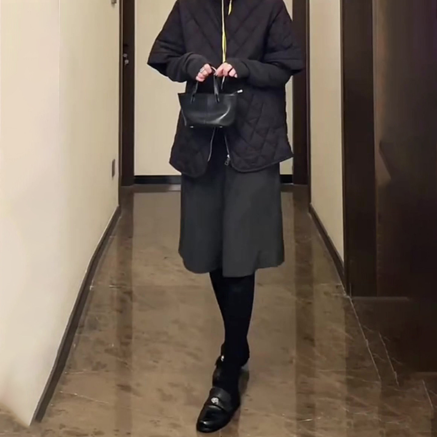 灰色毛呢短裤五分裤女秋冬新款高腰显瘦时尚百搭洋气减龄阔腿裤子,淘宝优惠券,粉丝福利购,淘宝优惠卷