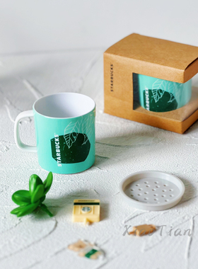 星巴克星礼包周边玩具摆件多肉种植造型咖啡杯熊店长盆景DIY装饰