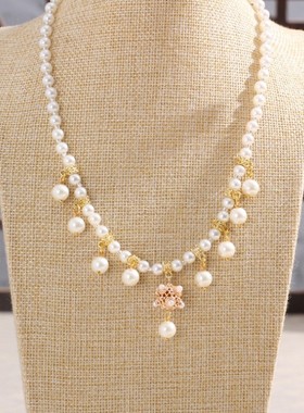 原创古风唐风明制项链头饰坦领