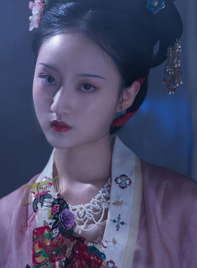 古风项链古风项链软璎珞明制女