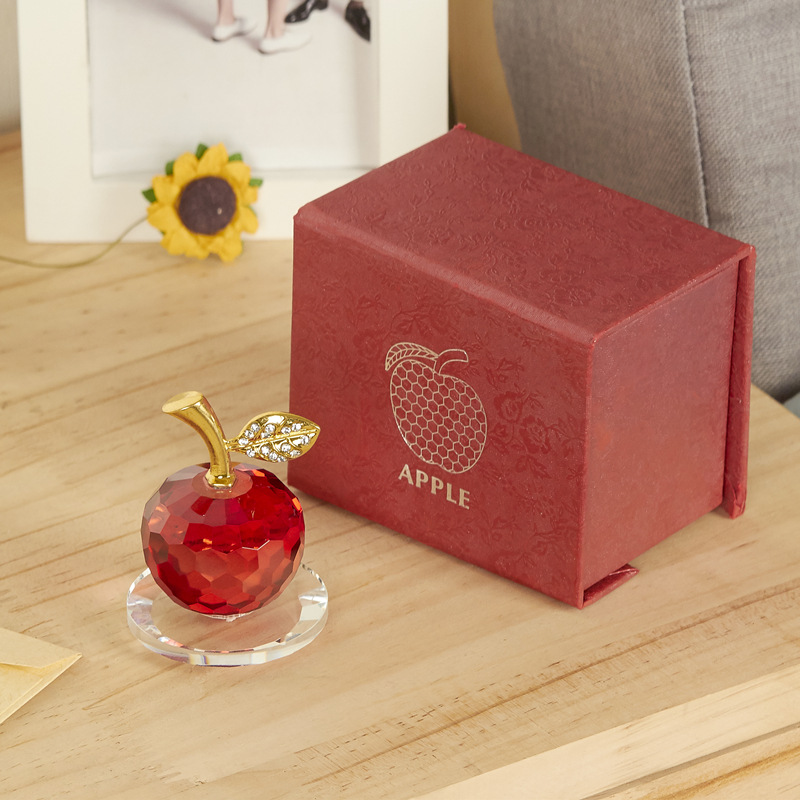 平安夜圣诞节礼物送女友闺蜜女生浪漫创意生日礼品盒定制水晶苹果