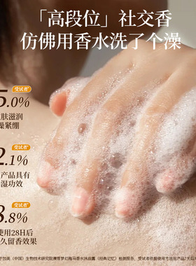 澳雪梦幻海马香水沐浴露滋润保湿